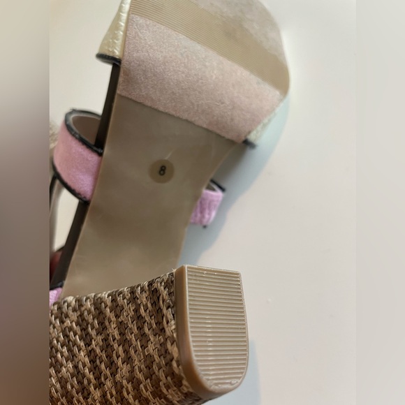 Anthropologie Plume Strap Heels size 8 - Picture 5 of 8